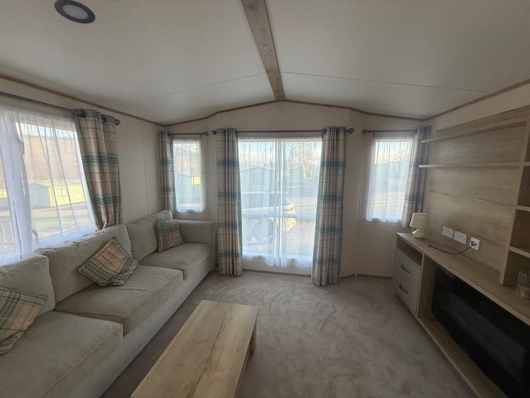 OFF SITE static caravan Scotland double glazed & heated 2 bed ABI Blenheim 39x12