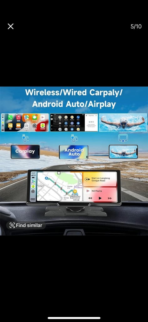 Brand new car screen 