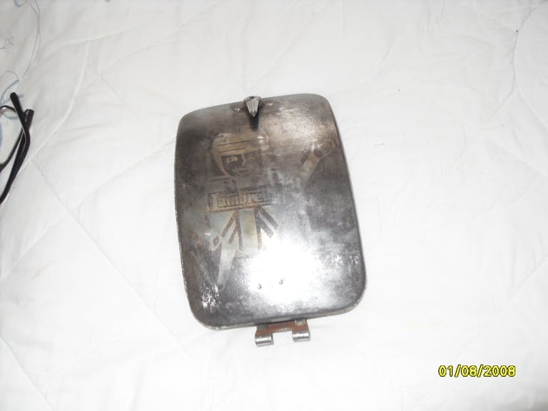 lambretta tool box lid