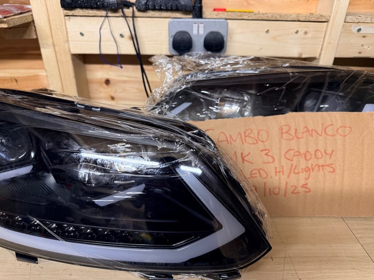 LED headlights for 2010-2015 VW Caddy