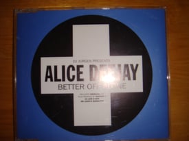 CD single Alice Deejay Better off Alone