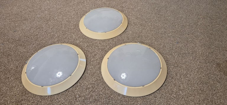 Three internal lights 12V for camper caravan motorhome boat.