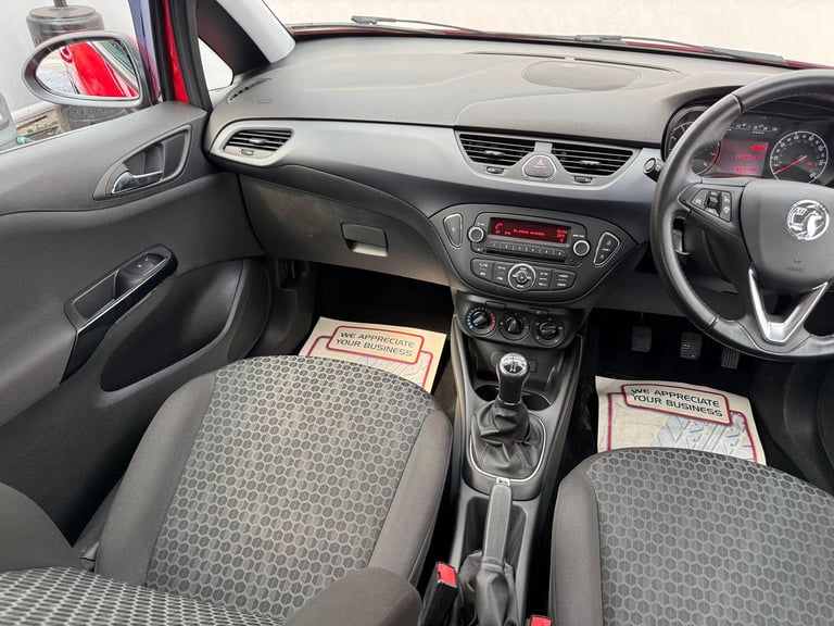 VAUXHALL CORSA 1.4 i ecoTEC Active Red Manual Petrol 2019 WARRANTY 12 MONTHS MOT