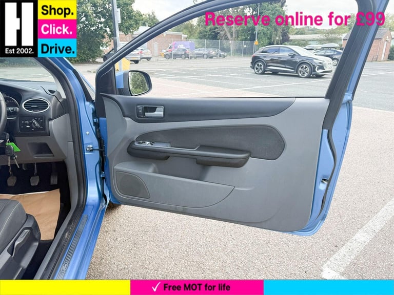2009 Ford Focus 1.6 Titanium 3dr HATCHBACK PETROL Manual