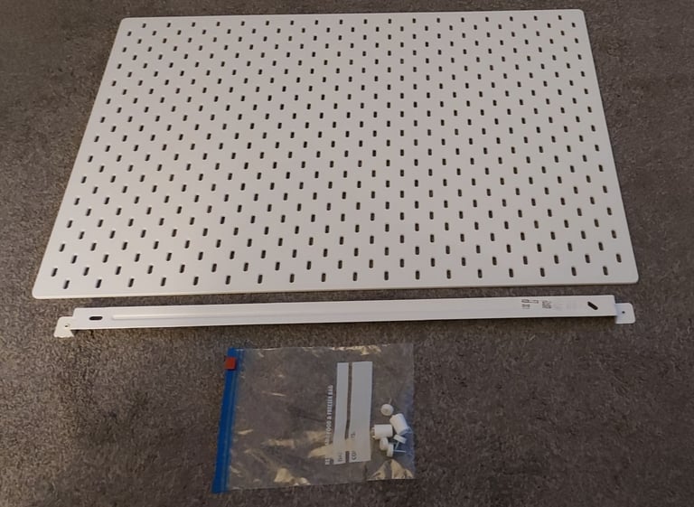 image for White Pegboard IKEA 76 x 56