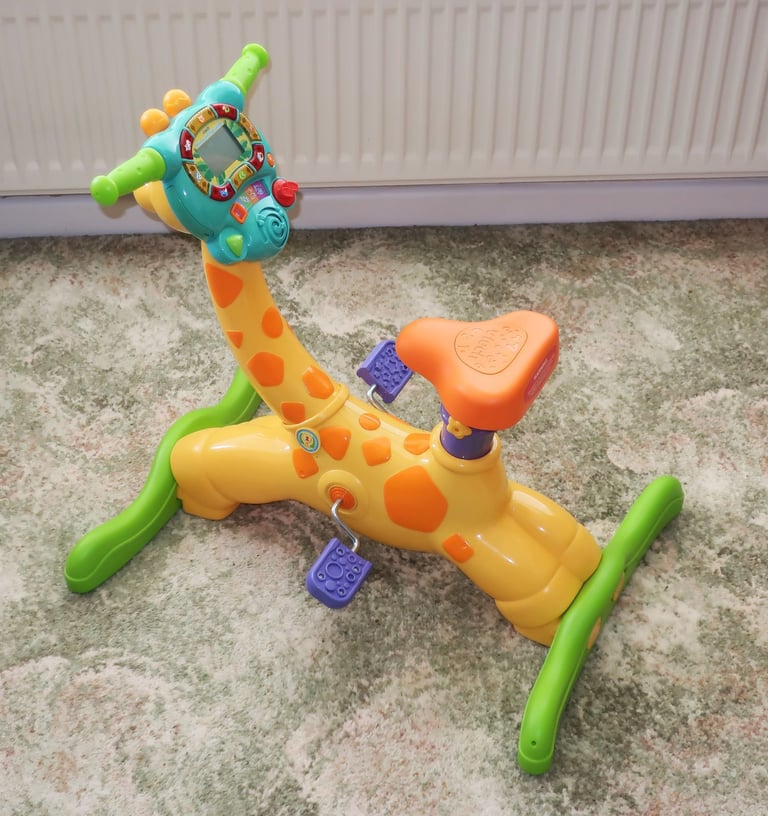 TOY VTECH GIRAFFE BOUNCE AND RIDE ELECTRONIC EDUCATIONAL TOY