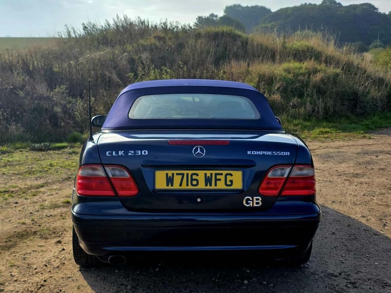 MERCEDES CLK 230 KOMPRESSOR AUTOMATIC CONVERTIBLE