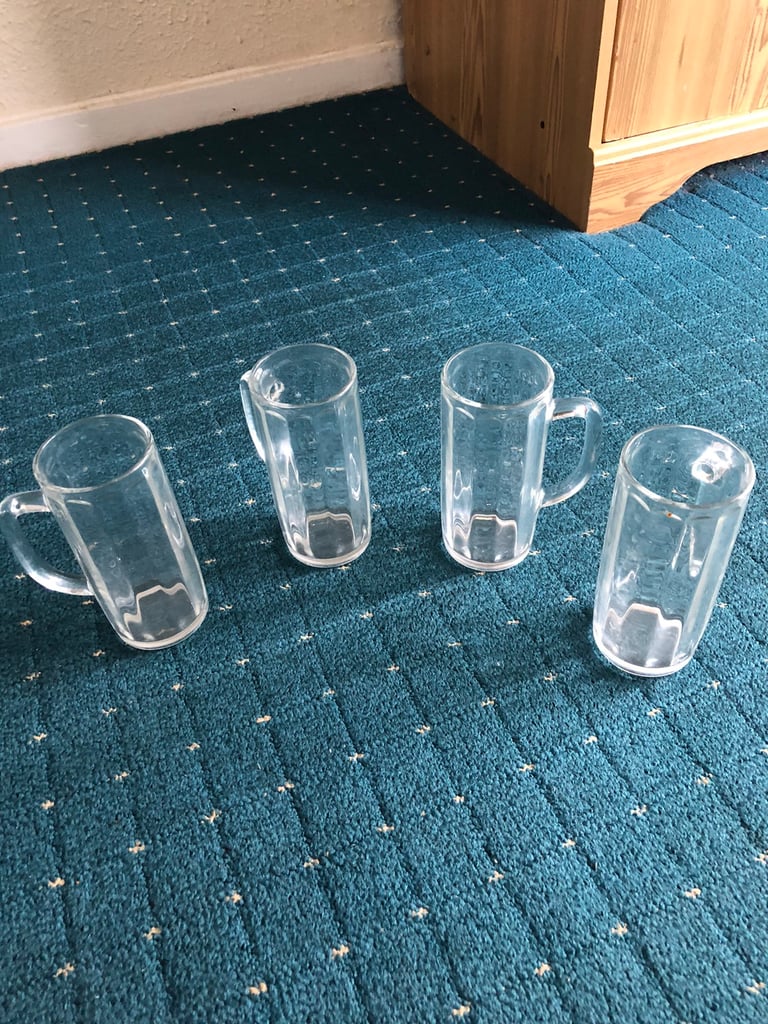 image for Glass white crockery 