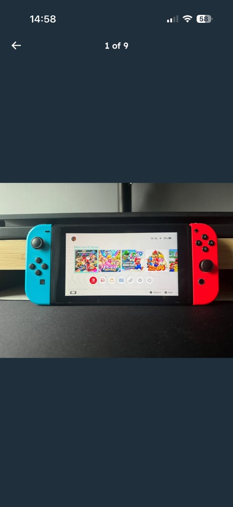 image for Nintendo Switch MOD with 100 games + acessories 