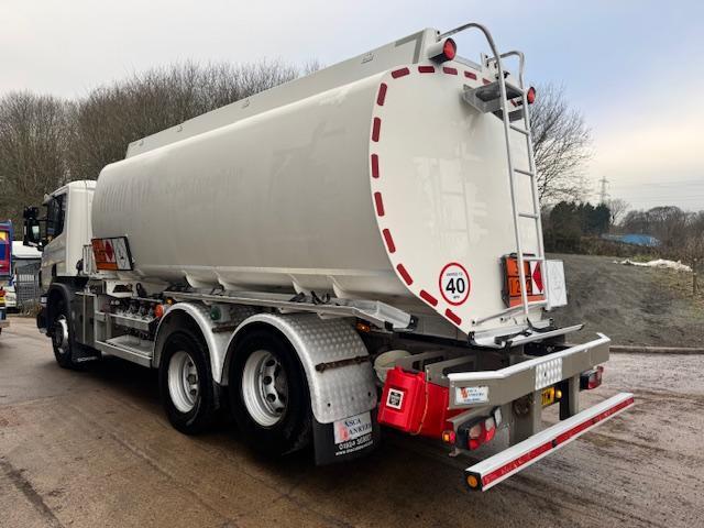 2013 13 Scania P320 6x2 Tasca Alloy 19,000ltr 4 compartment fuel tanker POA