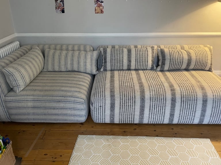 Modular corner anthropology sofa