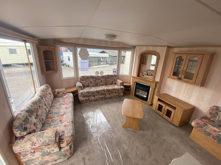 Cheap 3 Bedroom Static Caravan - Electric Heated - Offsite - Self Build, Farms