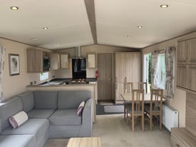 Static caravan for sale Ribble Valley swimming pool, 12 months
