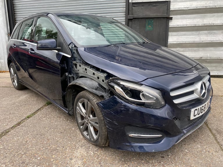 2019 68 REG MERCEDES B-CLASS B180 1.6 AUTO EXCLUSIVE DAMAGED REPAIRABLE SALVAGE