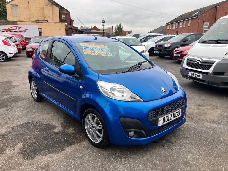 2012 Peugeot 107 1.0 Active 3dr HATCHBACK Petrol Manual