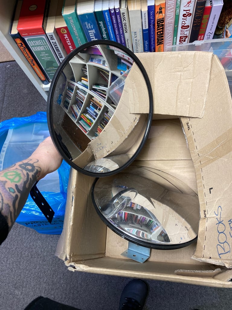 image for Safety mirrors x 2
