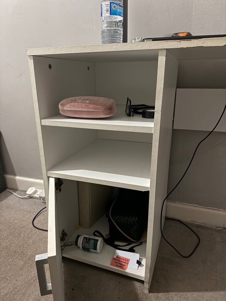 White Argos Study Desk