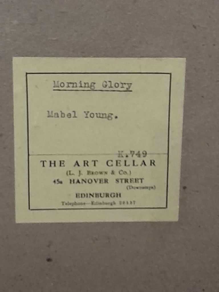 image for Mabel Young RHA, 1889-1974- Morning Glory