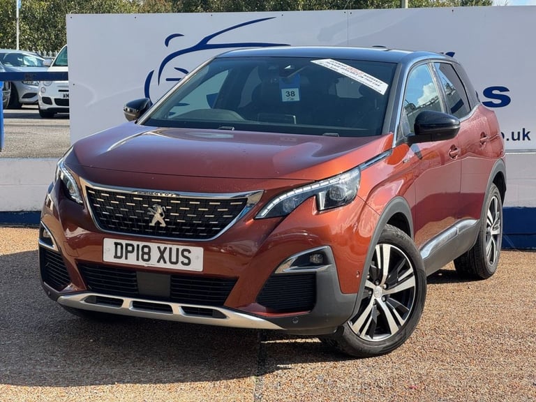 2018 Peugeot 3008 1.6 BlueHDi GT Line SUV 5dr Diesel Manual Euro 6 (s/s) (120 ps) HATCHBACK Diese...