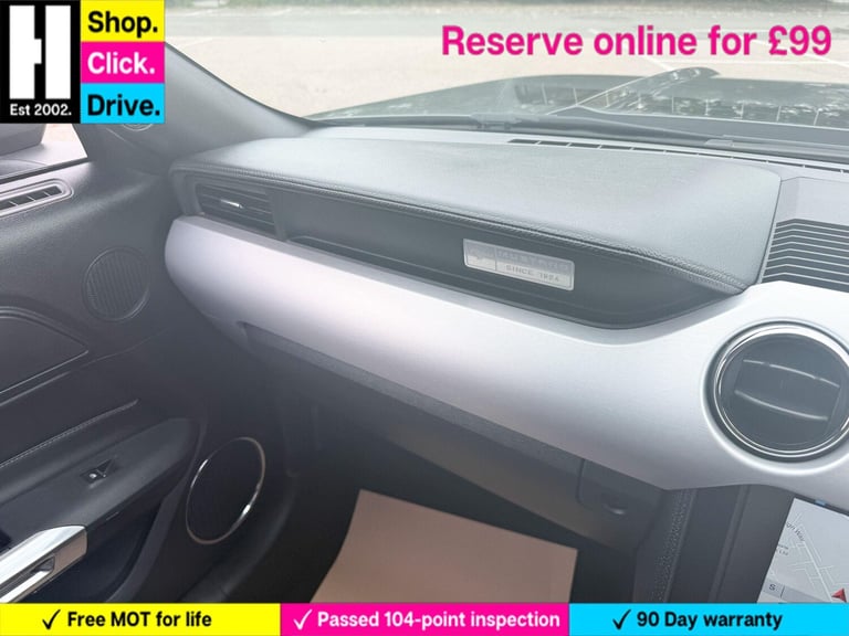 2017 Ford Mustang 2.3T EcoBoost Fastback 2dr Petrol Manual Euro 6 (317 ps) COUPE Petrol Manual