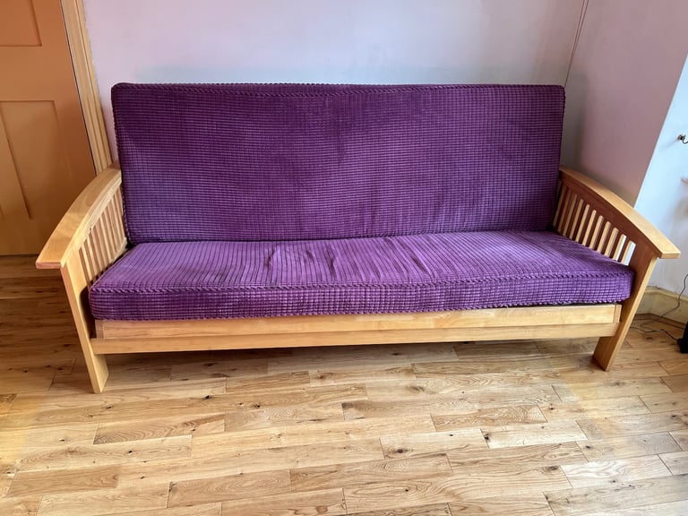 image for Futon Sofa Bed 3 Seater/Double bed - Pre-owned Futon Company 