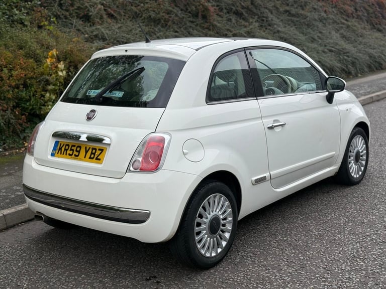 2009 Fiat 500 1.2 Lounge Euro 5 (s/s) 3dr HATCHBACK Petrol Manual