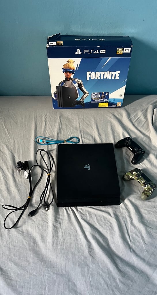 Ps4 pro with a camo controller 