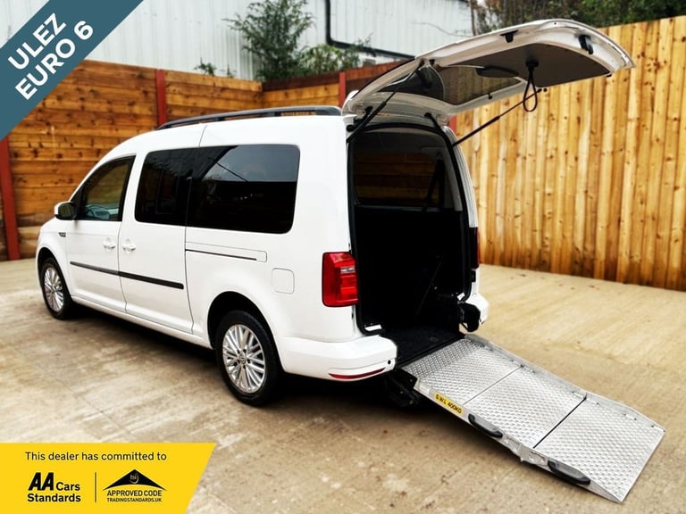 2019 Volkswagen Caddy Maxi Life 5 Seat Auto Wheelchair Accessible Disabled Access Vehicle WAV MPV...