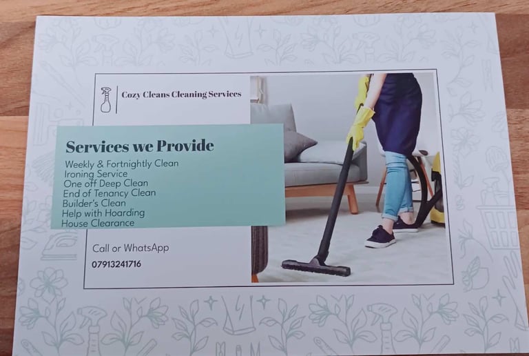 image for Cozy Clean's Cleaning Services 