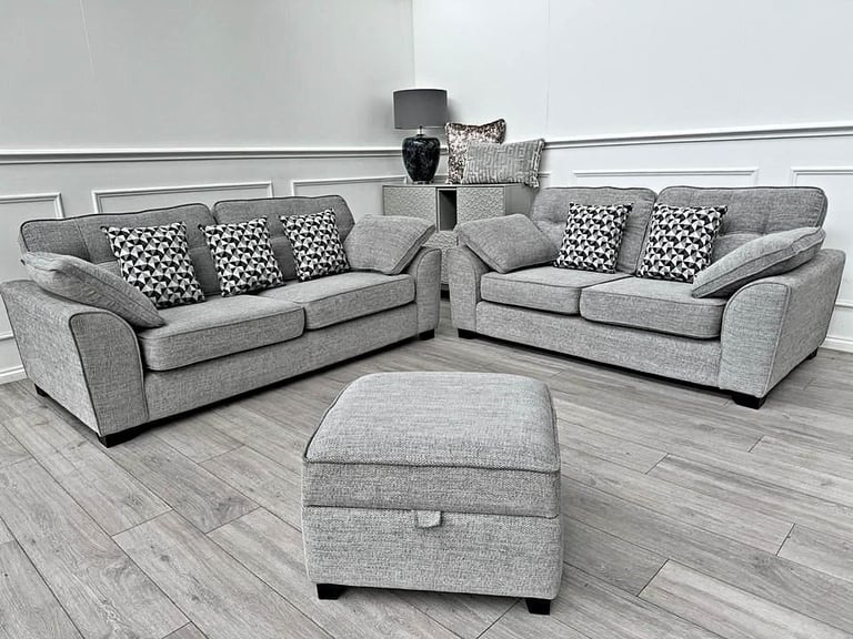image for ❤️Super Offer🚛Luxury DYLAN Sofa Set 3+2 & Corner ❤️25% OFF😘COD🚛Same Day Delivery💫
