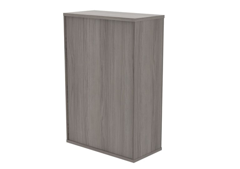 Sorrento Core 1.2 Metres High Storage Cupboard Alaskan Grey Oak
