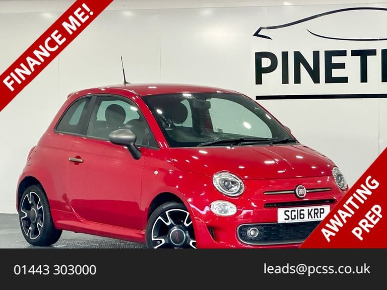 image for 2016 Fiat 500 1.2 S Hatchback 3dr Petrol Manual Euro 6 (s/s) (69 bhp) Hatchback Petrol Manual