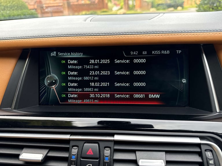 2014 BMW 740I Individual M Sport M Sport Saloon Automatic Saloon Petrol Automatic