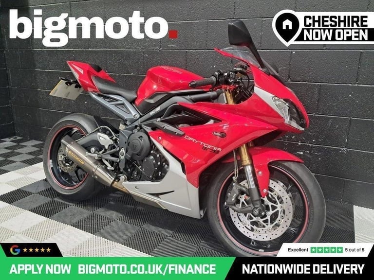 image for 2018 67 TRIUMPH DAYTONA 675 FINANCE SPECIALISTS APPLY NOW