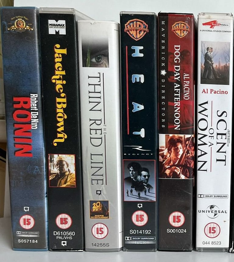 image for VHS Tapes - Gangster, Friends TV series & Sport