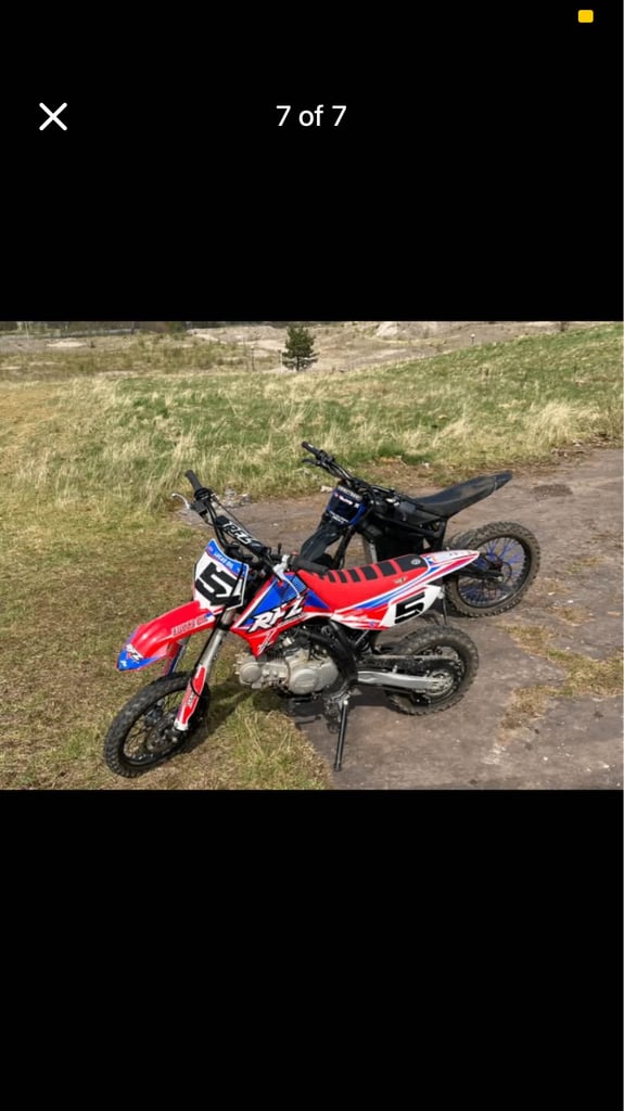 125 pitbike brand new 