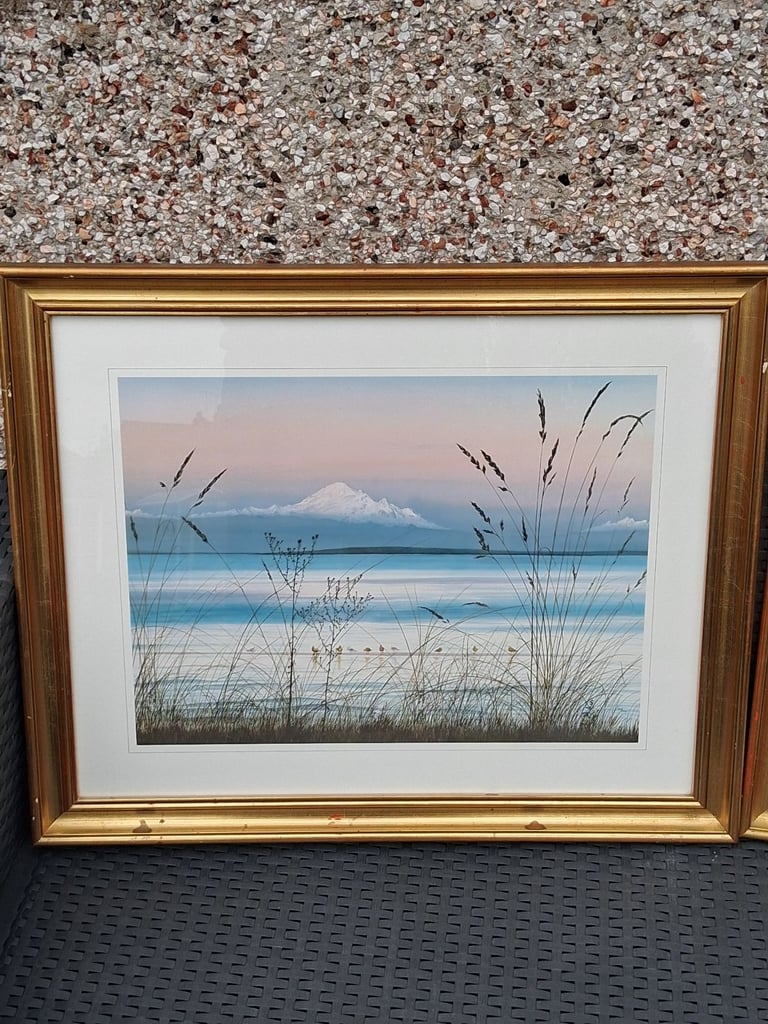 Matching framed artwork