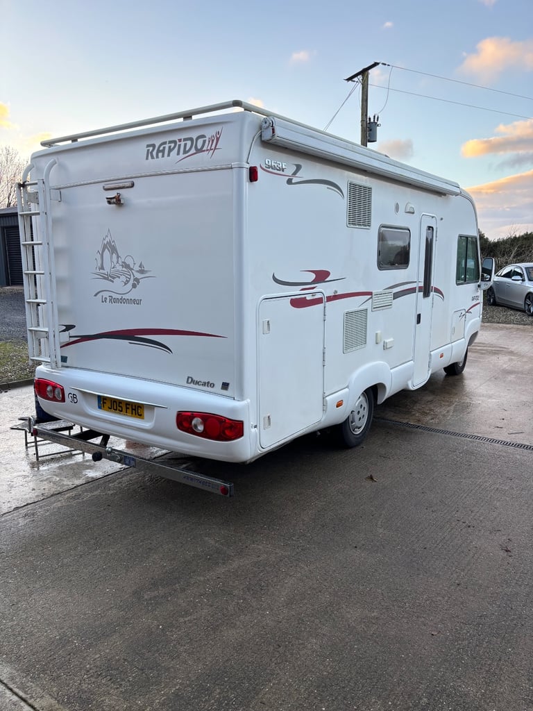 Fiat Ducato Rapido 963F large garage 