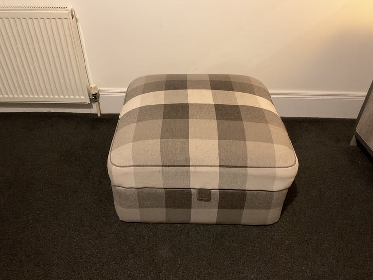 image for Next grey ottoman storage