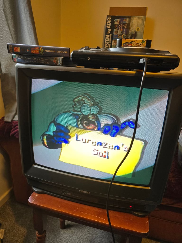 Toshiba 2102TB 21" CRT TV For Retro Gaming, great condition with remote