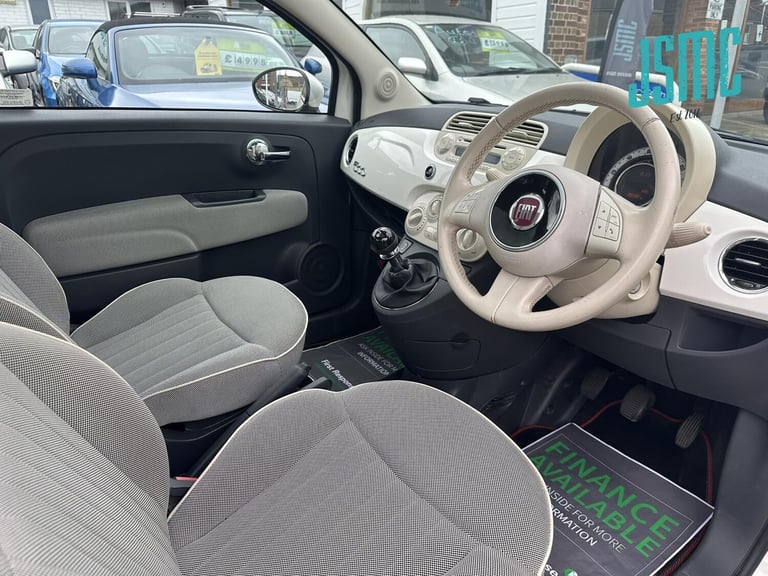 2014 Fiat 500 1.2 Lounge Hatchback 3dr Petrol Manual Euro 6 (s/s) (69 bhp) Hatchback Petrol Manual