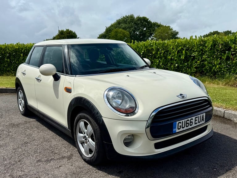 2016/66 MINI COOPER 5DR F55 1.5 HATCH WHITE FSH TURBO F56 5 DOOR £20 CHEAP TAX