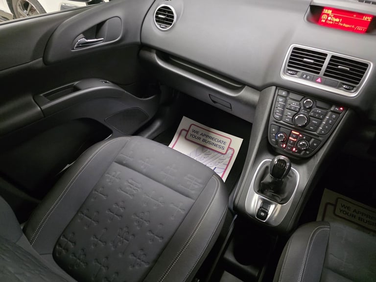 VAUXHALL MERIVA 1.4 i Tech Line Black Manual WARRANTY 12 MONTHS MOT