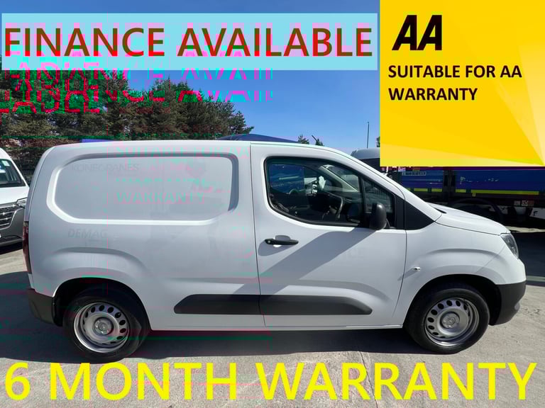 2020 Vauxhall Combo 2300 1.5 Turbo D 100ps H1 Edition Van PANEL VAN Diesel Manual