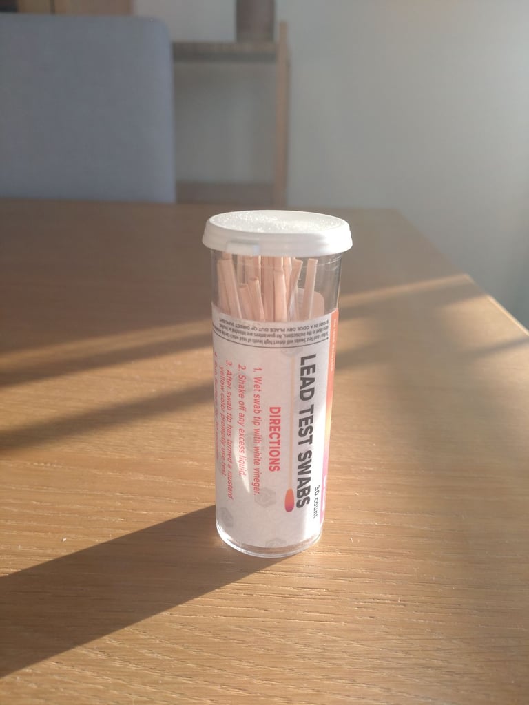 Lead Test Kit - 26x Instant Testing Swabs for Lead (inc Lead Paint) Scitus