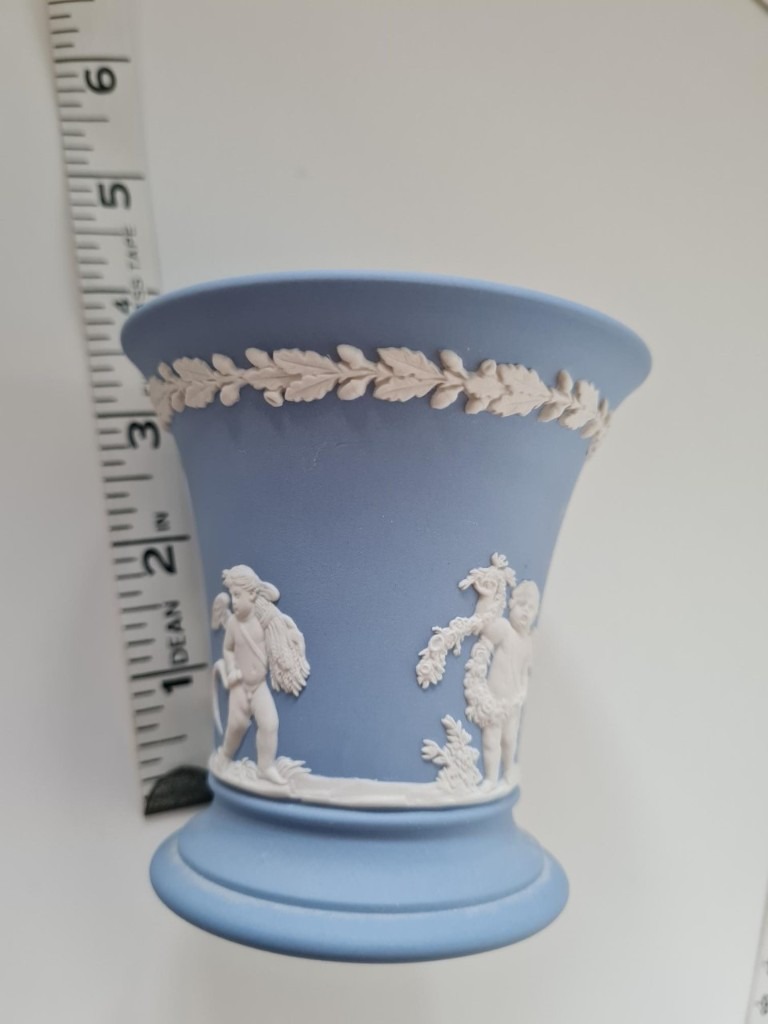 Wedgwood Blue Small Vase