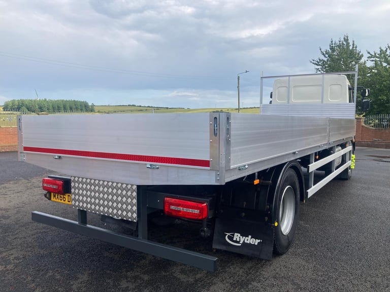 2016 66 DAF LF 55.220 18 TON EURO 6 ALLOY DROP SIDE NEW BODY IDEAL SCAFFOLDING 