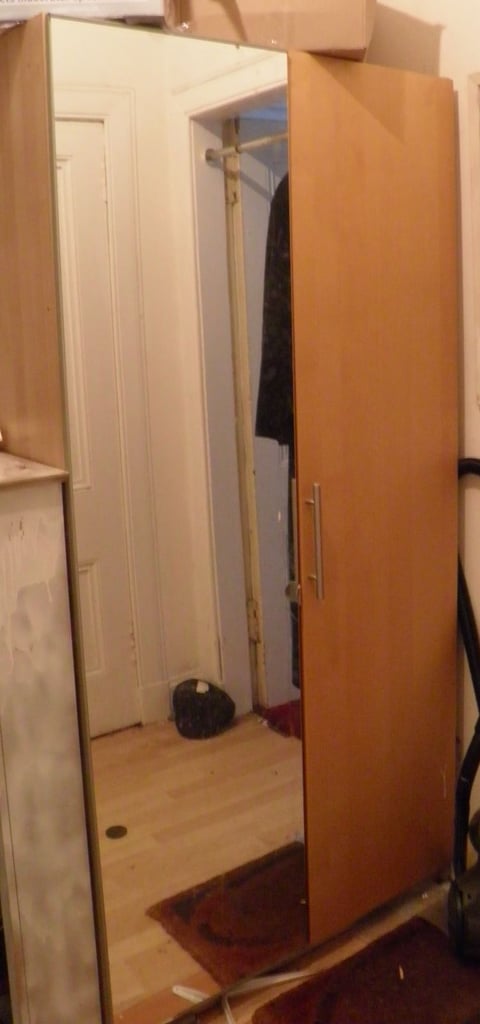 image for large  mirror door double WARDROBE