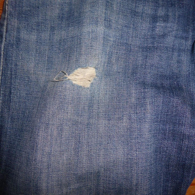 2 pairs of men's jeans - 1 pair Levis + 1 unbranded - for up-cycle craft,  material use or repair