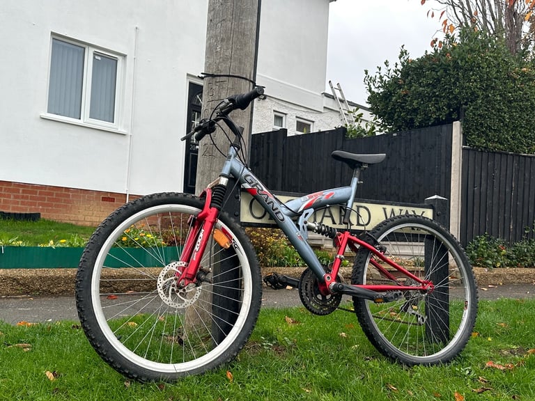 image for Grand front and rear suspension mountain bike 